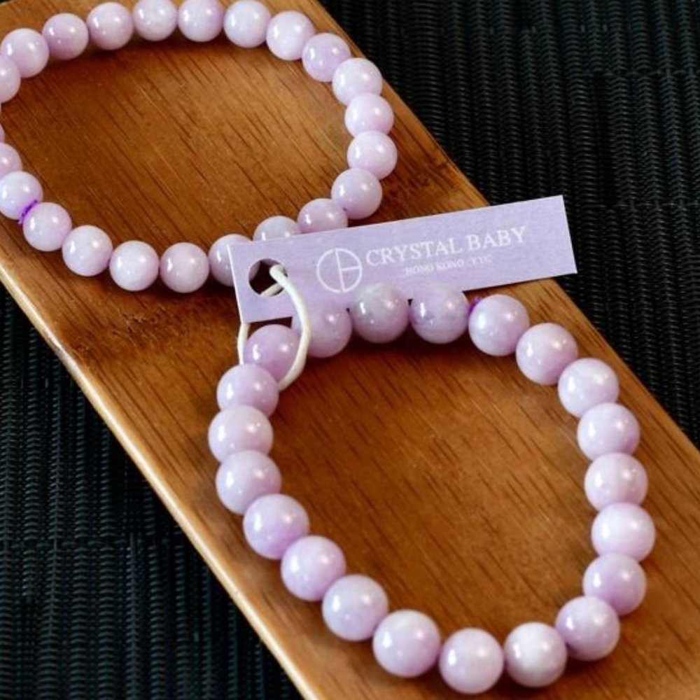 Crystalbabyhkyyc 🔮KUNZITE Bracelet - 16cm